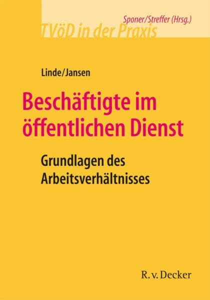 Beschäftigte im öffentlichen Dienst (TVöD in der Praxis)