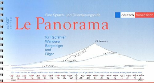 Le Panorama: Eine Sprach- und Orientierungshilfe für Radfahrer, Wanderer, Bergsteiger und Pilger. Dt. /Franz.