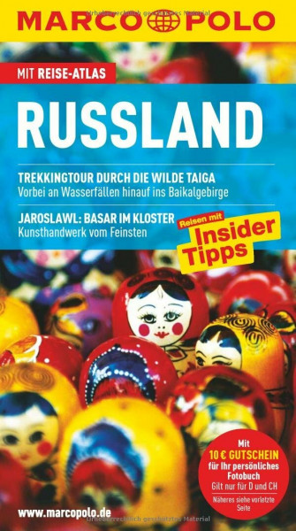 MARCO POLO Reiseführer Russland: Reisen mit Insider-Tipps. Mit Reise-Atlas. Mit 10 Euro Gutschein für Ihr persönliches Fotobuch. Gilt nur für D und CH