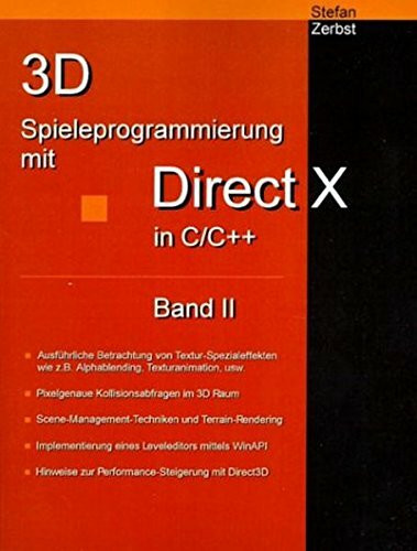 3D Spieleprogrammierung mit DirectX in C/C++. Band 2