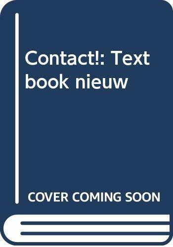 Contact!: Textbook nieuw