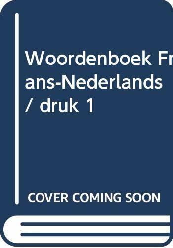 Woordenboek Frans-Nederlands / druk 1
