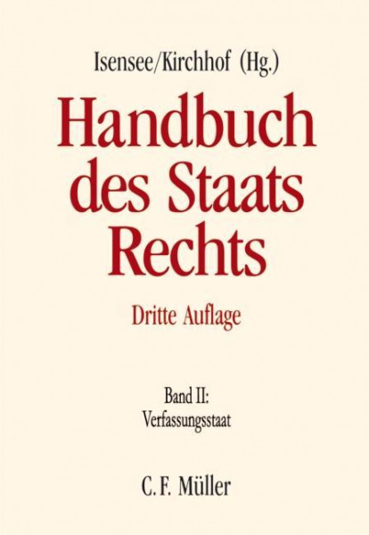 Strukturen von Staat und Verfassung. Band II