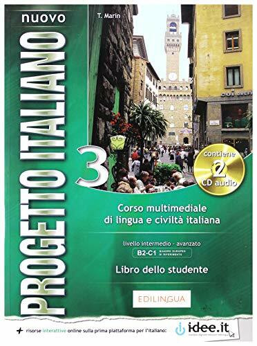Libro dello Studente m. 2 Audio-CDs: Niveau B2-C1 (NUOVO PROGETTO ITALIANO)