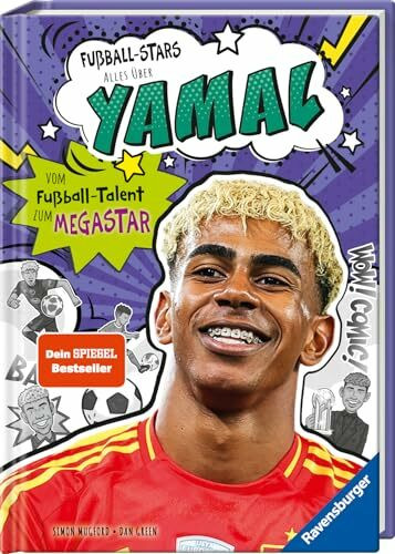 Fußball-Stars - Alles über Yamal: Spiegel-Bestseller, Erstlesebuch ab 7 Jahren, Fußball-Geschenke für Jungs und Mädchen (Megastars)