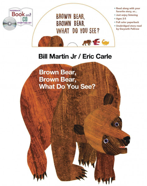 Brown Bear, Brown Bear, What Do You See? Book + CD