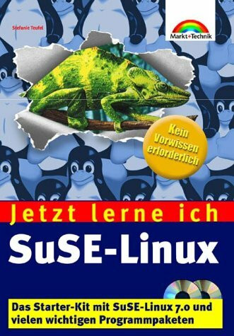 Jetzt lerne ich SuSE Linux, m. 2 CD-ROMs. Das Starter-Kit mit SuSE Linux 6.3 und vielen wichtigen Programmpaketen.