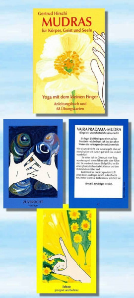 Mudras für Körper, Geist und Seele. Karten: "Yoga mit dem kleinen Finger"