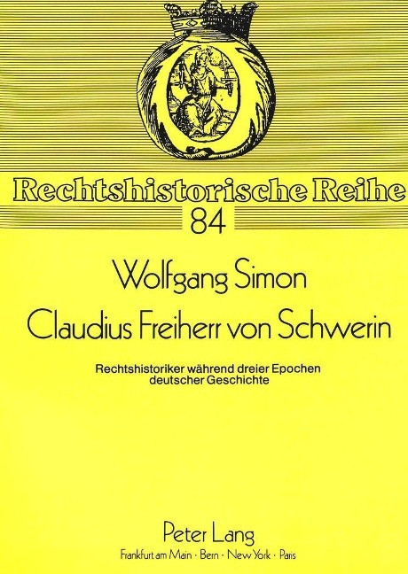 Claudius Freiherr von Schwerin - Simon, Wolfgang