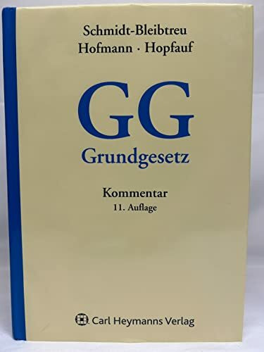 Kommentar zum Grundgesetz (GG)