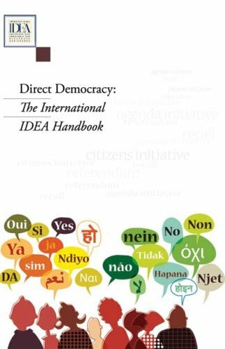 Direct Democracy: The International IDEA Handbook (International Idea Handbooks)