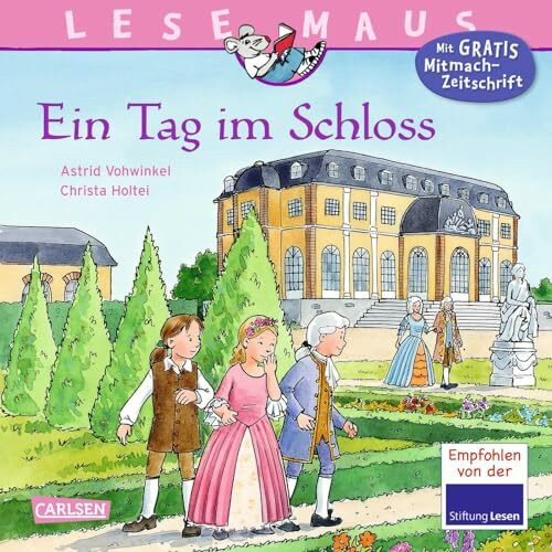 LESEMAUS 33: Ein Tag im Schloss (33): Mit Gratis Mitmach-Zeitschrift