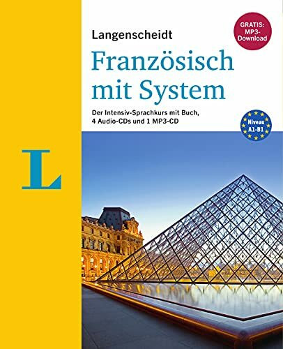 Langenscheidt Französisch mit System: Der Intensiv-Sprachkurs mit Buch, 4 Audio-CDs und MP3-CD (Langenscheidt mit System)