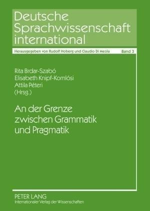 An der Grenze zwischen Grammatik und Pragmatik