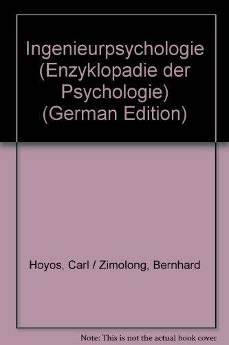 Enzyklopädie der Psychologie, Bd.2, Ingenieurpsychologie