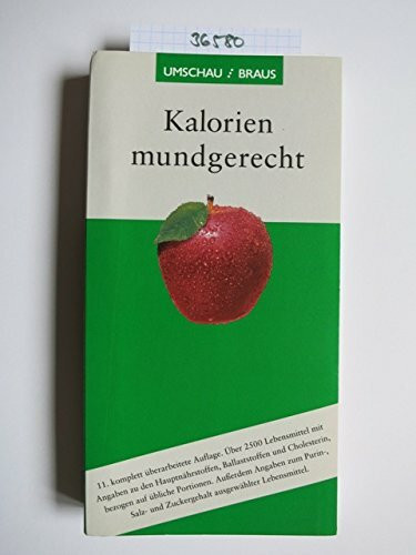 Kalorien mundgerecht. Das praxisorientierte Handbuch für das tägliche Essen und Trinken