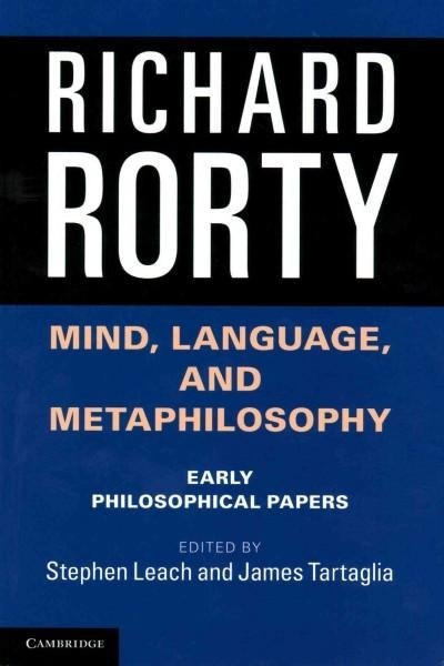 Mind, Language, and Metaphilosophy