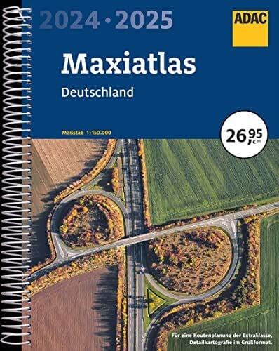 ADAC Maxiatlas 2024/2025 Deutschland 1:150.000 (ADAC Atlas)