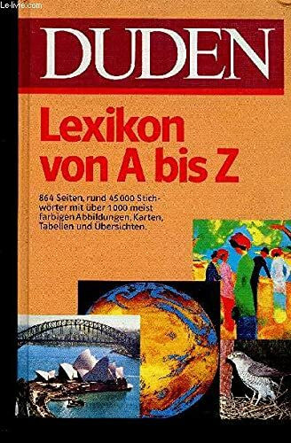 Duden - Lexikon von A - Z