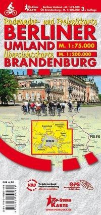 Berliner Umland und Übersichtskarte Brandenburg 1 : 75 000