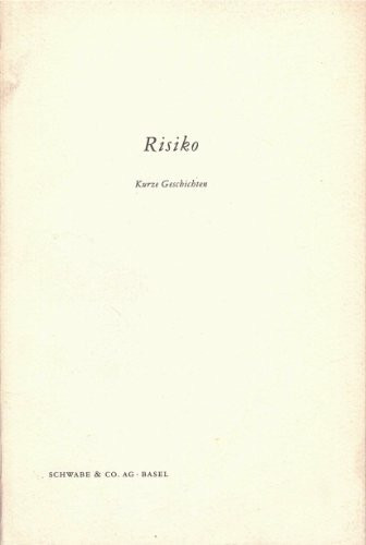 Risiko. Kurze Geschichten (Museum für Gestaltung Basel - Publikationen)
