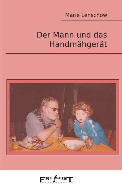 Der Mann und das Handmähgerät