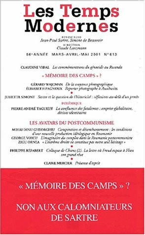 Les temps modernes 612 (avril 2001)