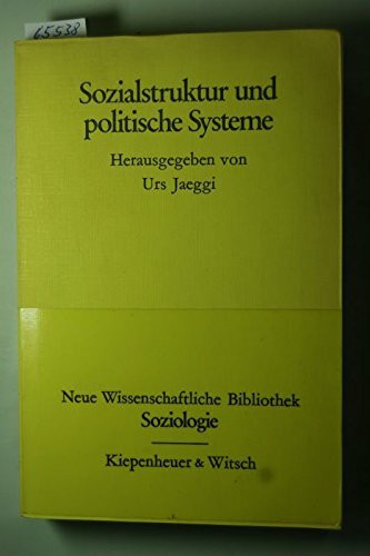 Sozialstruktur und politische Systeme.