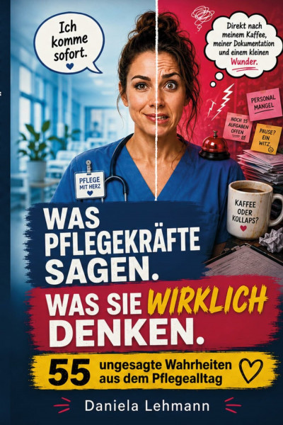 Was Pflegekräfte sagen. Was sie wirklich denken.: 55 ungesagte Wahrheiten aus dem Pflegealltag – das humorvolle Geschenkbuch für Krankenschwestern, Krankenpfleger und Pflegekräfte