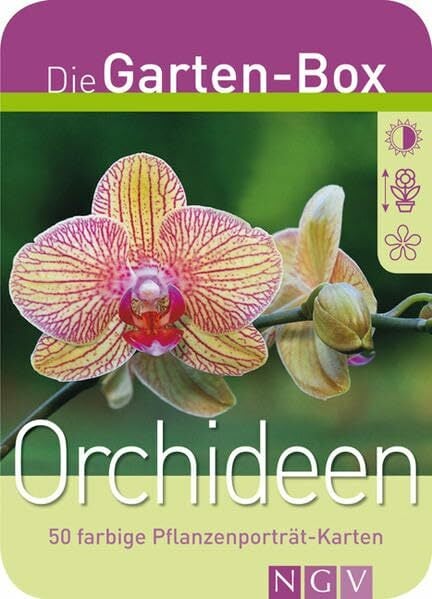 Orchideen. Die Garten-Box. 50 farbige Pflanzenporträt-Karten Orchideen. Die Garten-Box. 50 farbige Pflanzenporträt-Karten