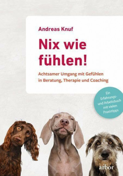 Nix wie fühlen!: Achtsamer Umgang mit Gefühlen in Beratung, Therapie und Coaching - Ein Erfahrungs- und Arbeitsbuch mit vielen Praxistipps