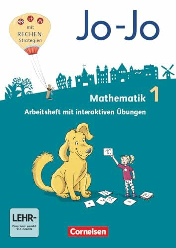 Jo-Jo Mathematik - Allgemeine Ausgabe 2018 - 1. Schuljahr: Arbeitsheft - Mit interaktiven Übungen online