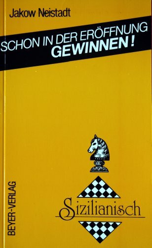 Schon in der Eröffnung gewinnen. Sizilianisch