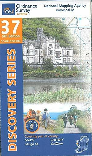 Irish Discovery Series 37. Mayo (SW, Galway 1 : 50 000