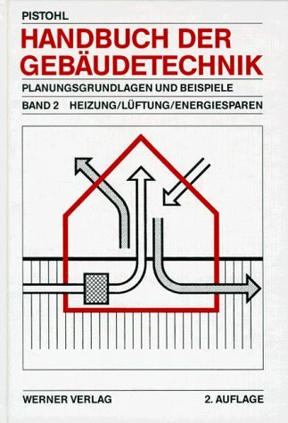 Handbuch der Gebäudetechnik. Planungsgrundlagen und Beispiele: Handbuch der Gebäudetechnik, 2 Bde., Bd.2, Heizung, Lüftung, Energiesparen