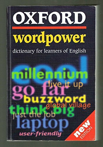 Oxford Wordpower Dictionary New Edition