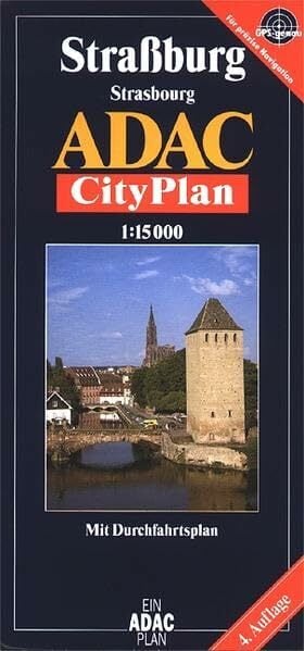 ADAC Stadtpläne, Straßburg ADAC Stadtpläne, Straßburg
