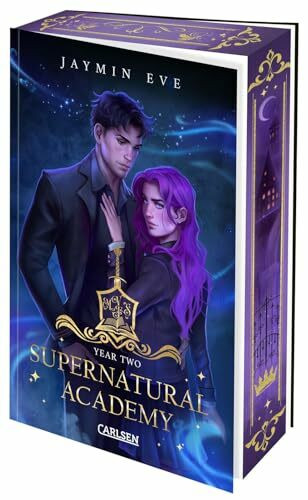 Supernatural Academy: Year Two (Supernatural Academy 2): Magische New Adult-Romantasy mit dreiseitigem Motiv-Farbschnitt – nur solange der Vorrat reicht!