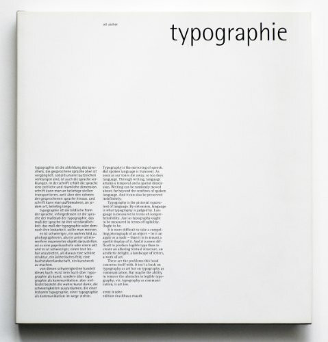 Typographie