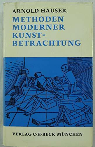 Methoden moderner Kunstbetrachtung