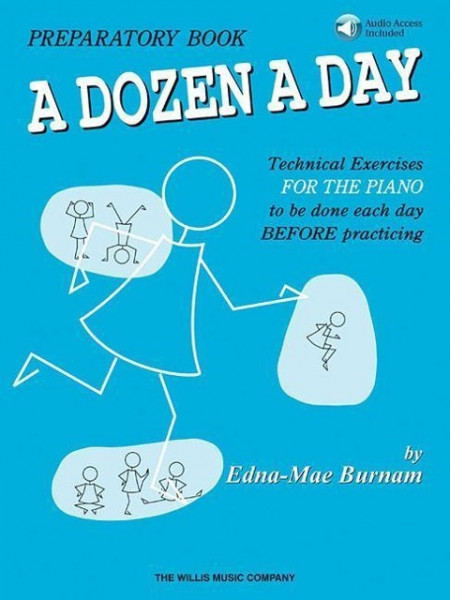 A Dozen a Day Preparatory Book - Book/Audio