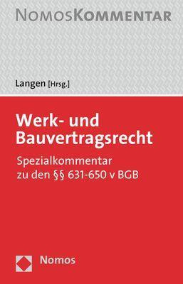 Werk- und Bauvertragsrecht