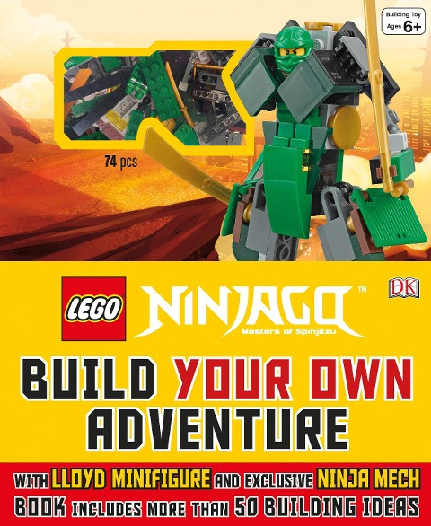Lego(r) Ninjago: Build Your Own Adventure: With Lloyd Minifigure and Exclusive Ninja Merch, Book Inc