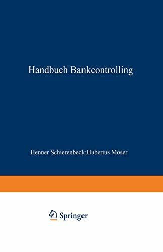 Handbuch Bankcontrolling