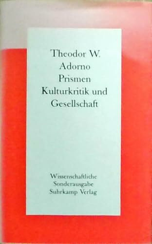 Prismen - Kulturkritik und Gesellschaft.