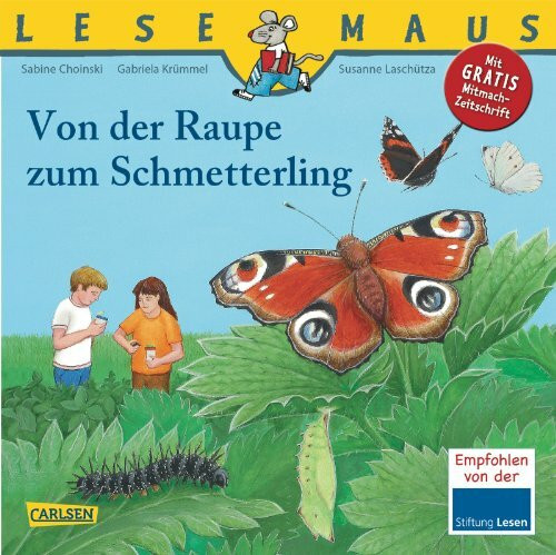 LESEMAUS, Band 116: Von der Raupe zum Schmetterling