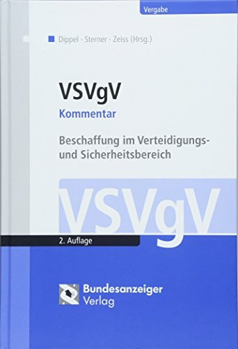 VSVgV Kommentar: Beschaffung im Verteidigungs- und Sicherheitsbereich