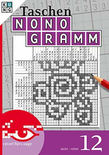 Taschen-Nonogramm 12: Rätsel fürs Auge (Taschen-Nonogramm Taschenbuch: Logik-Rätsel)