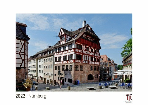 Nürnberg 2022 - White Edition - Timokrates Kalender, Wandkalender, Bildkalender - DIN A4 (ca. 30 x 21 cm)