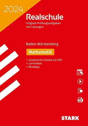 STARK Original-Prüfungen Realschule 2024 - Mathematik - BaWü (Abschlussprüfungen)